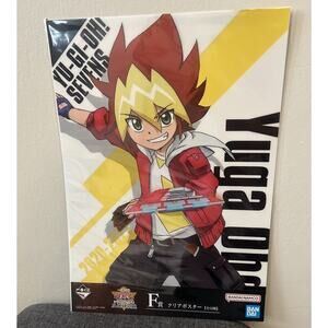 Yu-Gi-Oh! Sevens Yuga Ohdo Ichiban Kuji Clear Poster Bandai Brand New US Seller